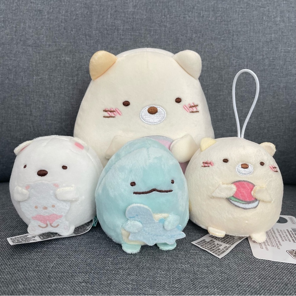 San-X Sumikko Gurashi Toy Plush Bundle Set